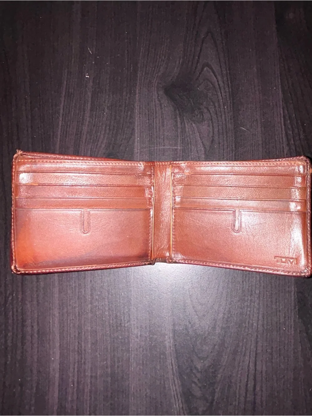 Tumi bifold wallet
